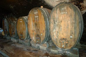 Foudres et tonneaux de vins du Jura